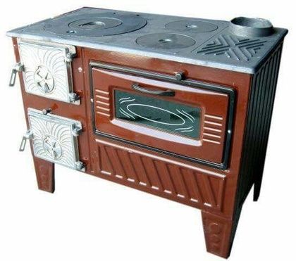 Отопительно-варочная печь МастерПечь ПВ-03 с духовым шкафом, 7.5 кВт в Надыме