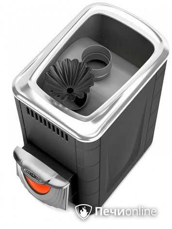 Дровяная банная печь TMF Ангара 2012 Inox ДНС КТК ЗК антрацит в Надыме