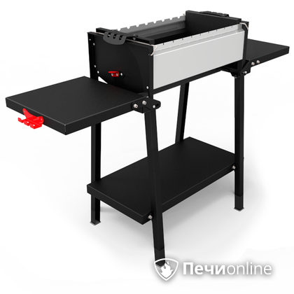Мангал Grillver Крафтикс Сильвер на подставке в Надыме